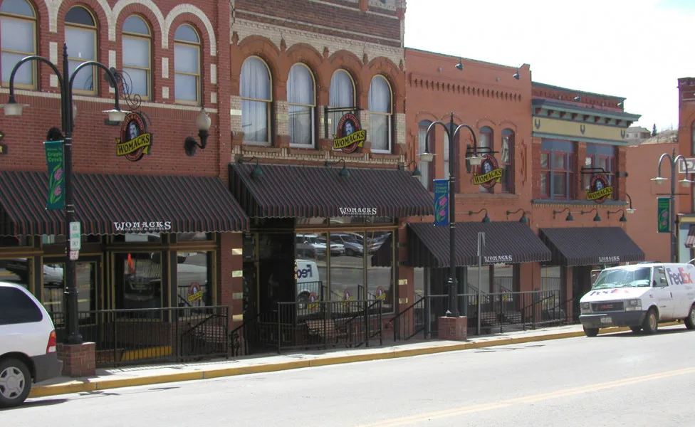 Womacks Legends Hotel & Casino exterior
