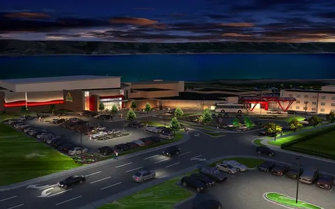 4 Bears Casino & Lodge — new town